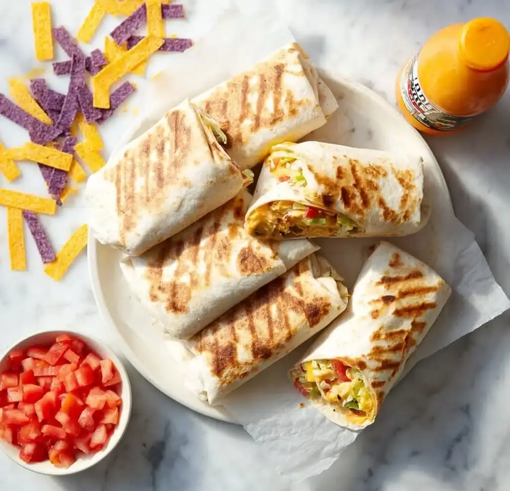 Chipotle Ranch Grilled Chicken Burrito Recipe