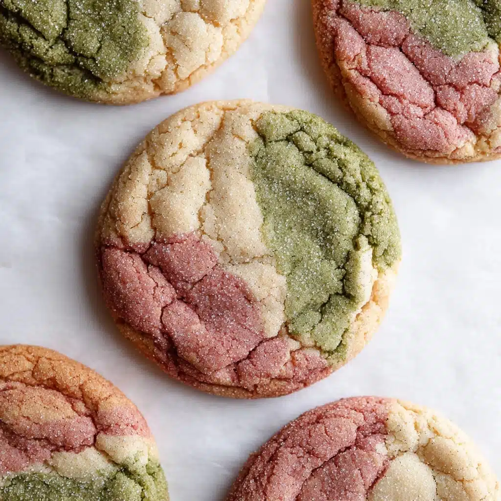 Matcha Neapolitan Sugar Cookies Recipe