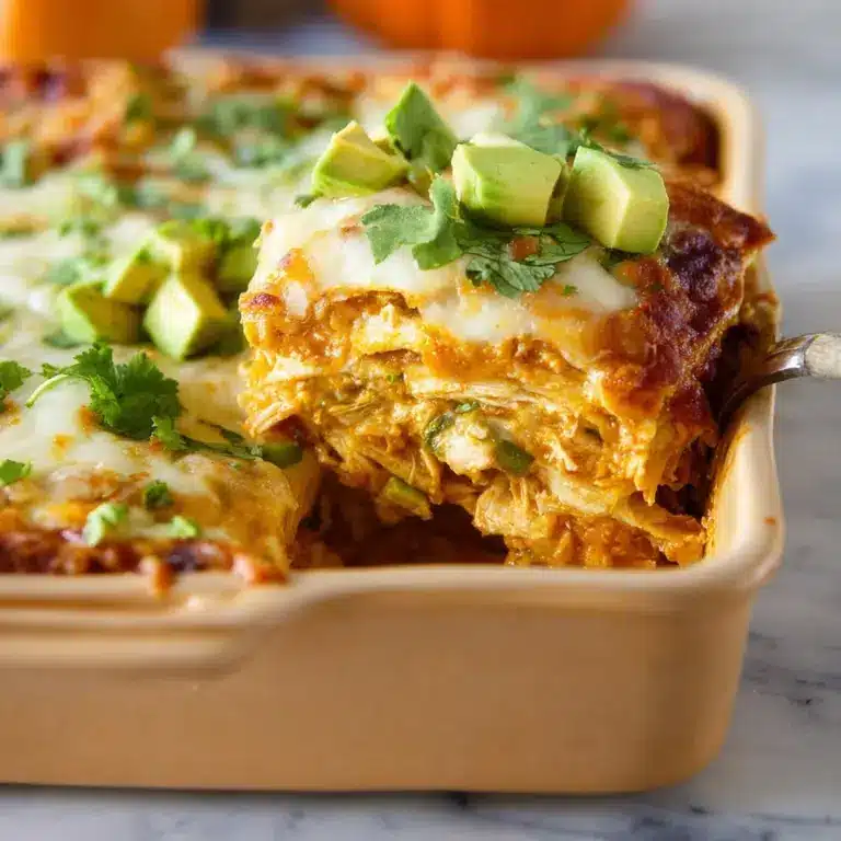 Pumpkin Chicken Enchiladas Recipe