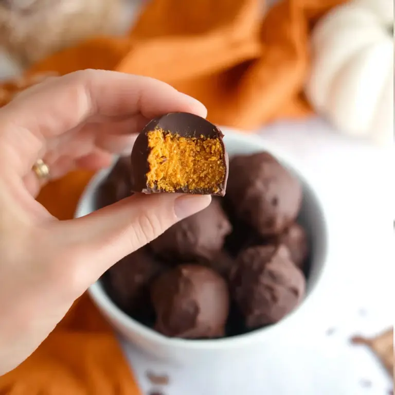 No Bake Pumpkin Truffles Recipe