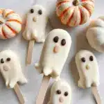 Healthy Halloween Yogurt Banana Ghost Pops Recipe