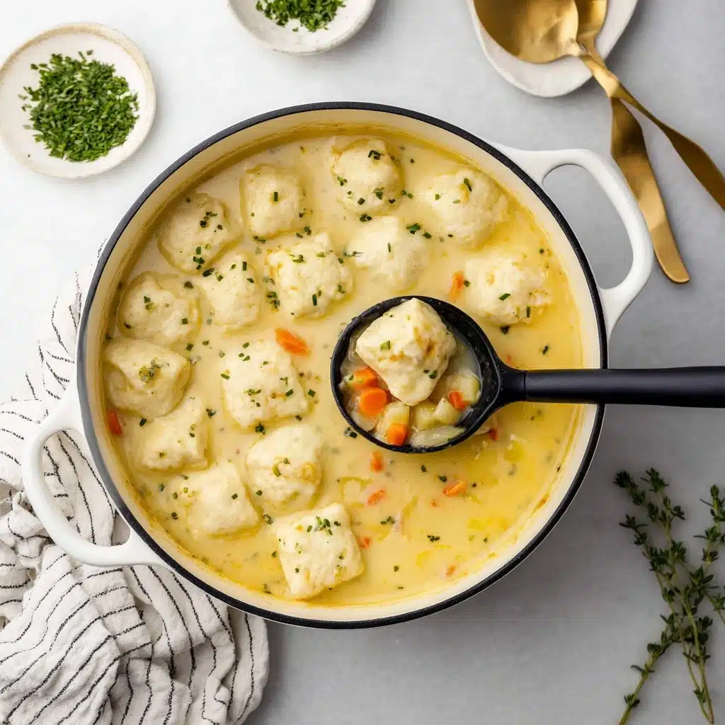 Creamy Knoephla Soup (Potato and Dumplings) Recipe