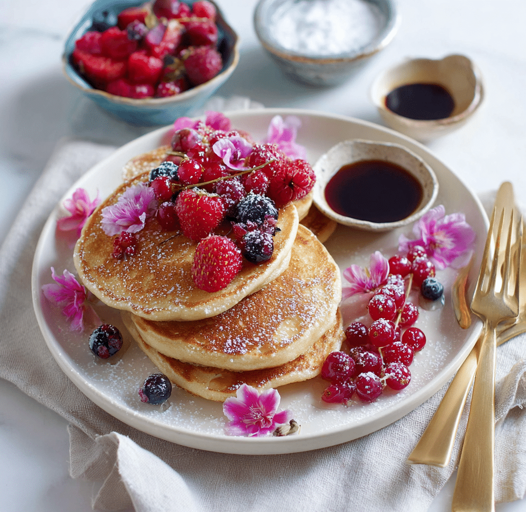 Rose Pancakes Recipe