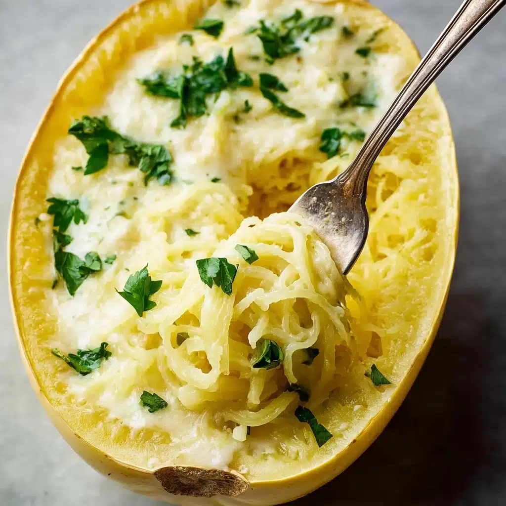 Spaghetti Squash Mac and Cheese Recipe - Recipe Image