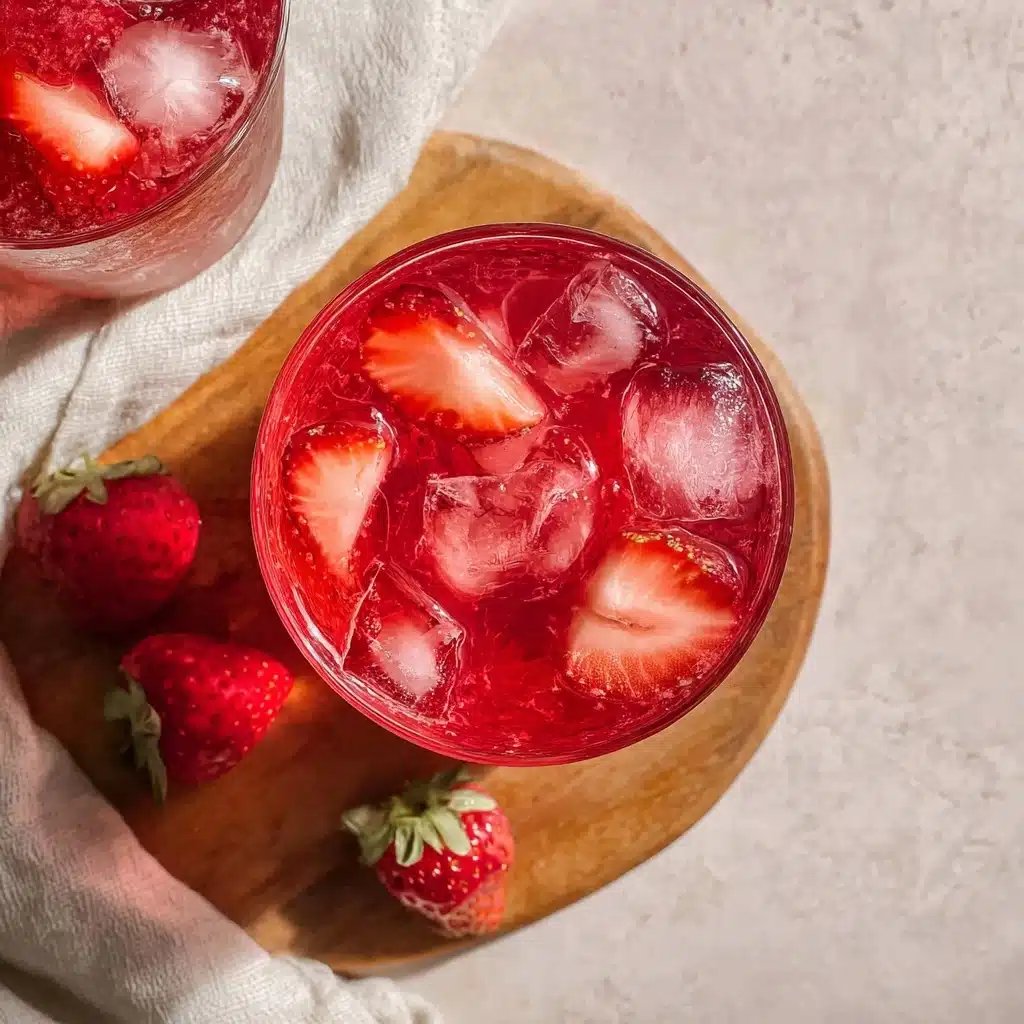 Strawberry Iced Tea Recipe - Recipe Image