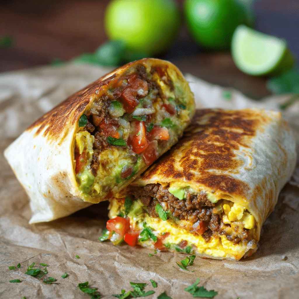 Breakfast Burritos Recipe - Recipe Image