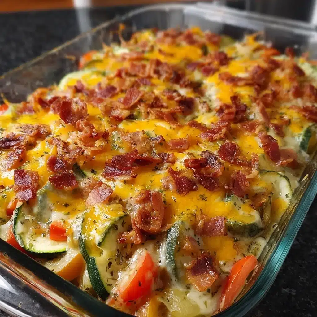 Easy Loaded Zucchini Bake Recipe for Cheesy Comfort