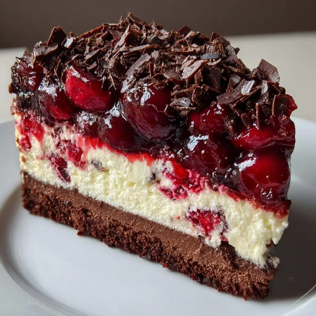 Black Forest Cheesecake Symphony Recipe - Recipe Image