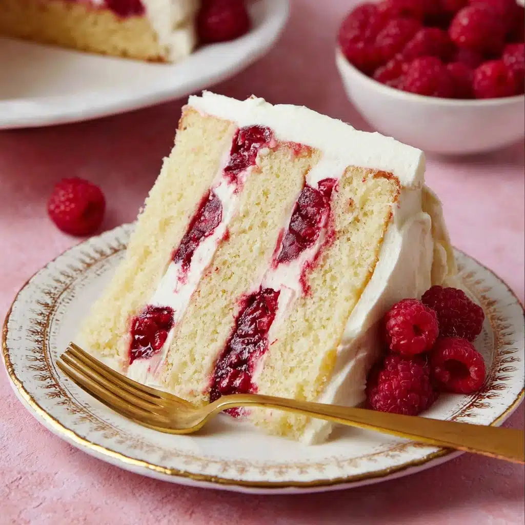 White Chocolate Raspberry Cake Recipe