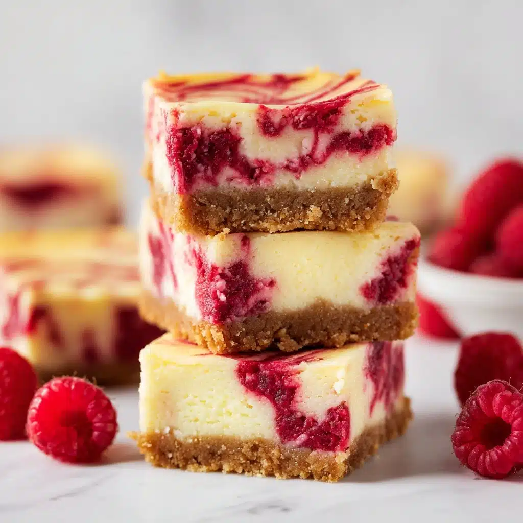 Raspberry Lemonade Cheesecake Bars Recipe - Recipe Image