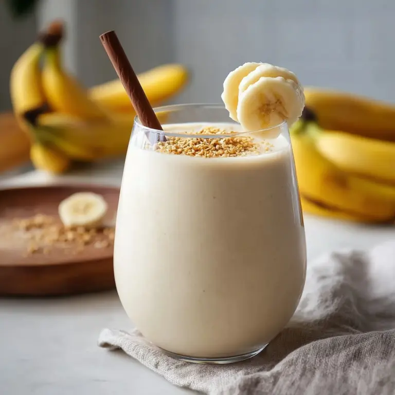 Korean Banana Milk : Creamy Sweet Drink Recipe