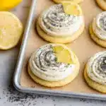 Lemon Poppy Seed Cheesecake Cookies Recipe