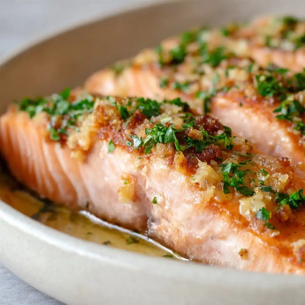 Honey garlic butter salmon Recipe - Recipe Image