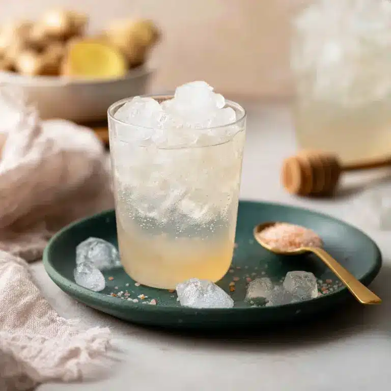 Homemade Electrolyte Drink with Coconut Water Recipe