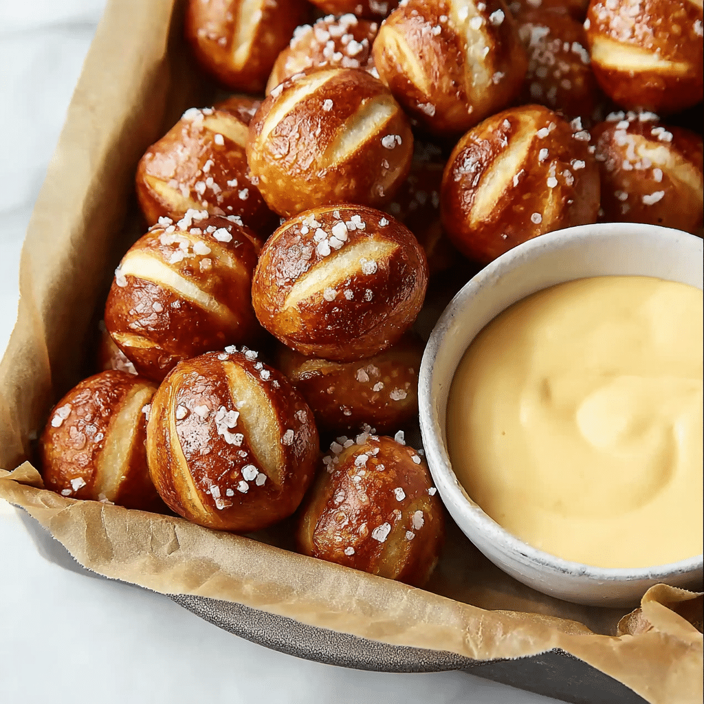Mouthwatering Pretzels and Cheese Dip Recipe - Recipe Image