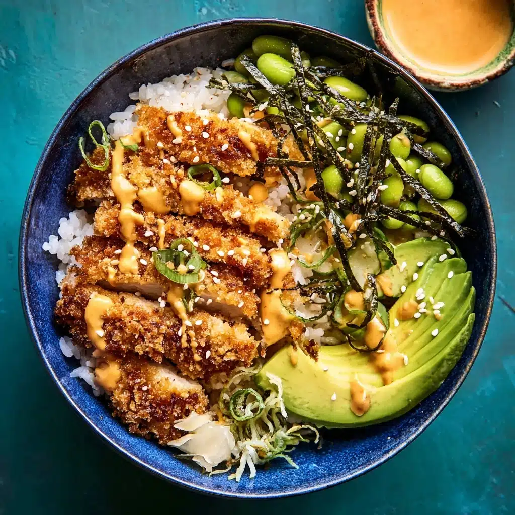 Crispy Chicken Katsu Bowls Recipe