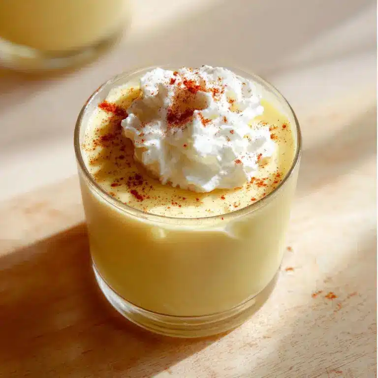 Creamy Homemade Eggnog Recipe