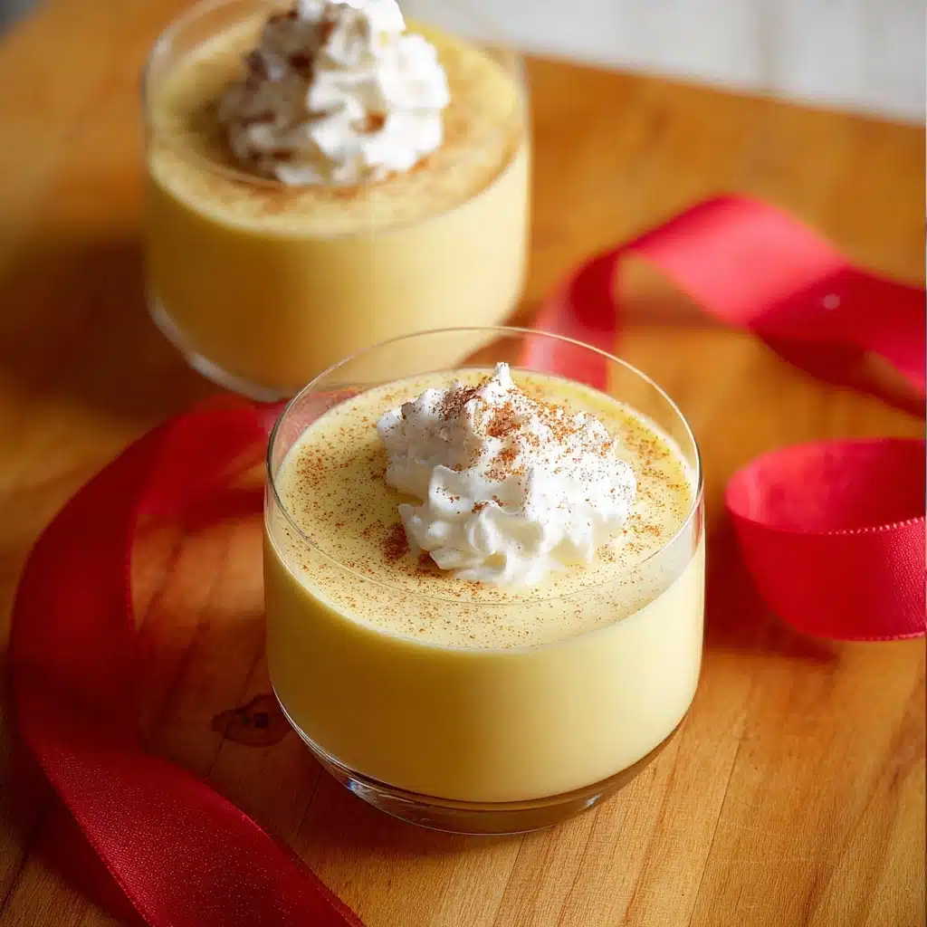 Creamy Homemade Eggnog Recipe - Recipe Image