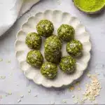 No-Bake Matcha Protein Balls Recipe