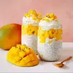 mango coconut overnight oats Recipe