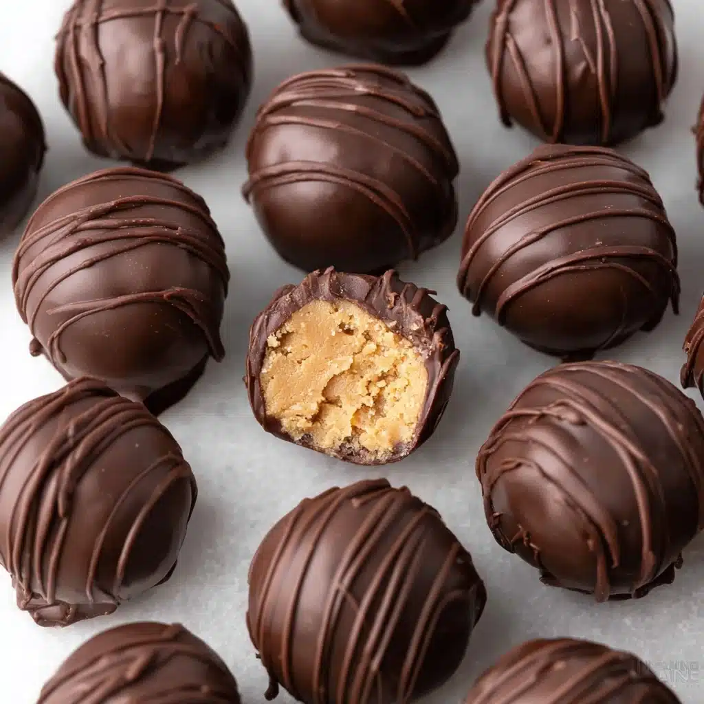 Peanut Butter Balls with Rice Krispies Recipe