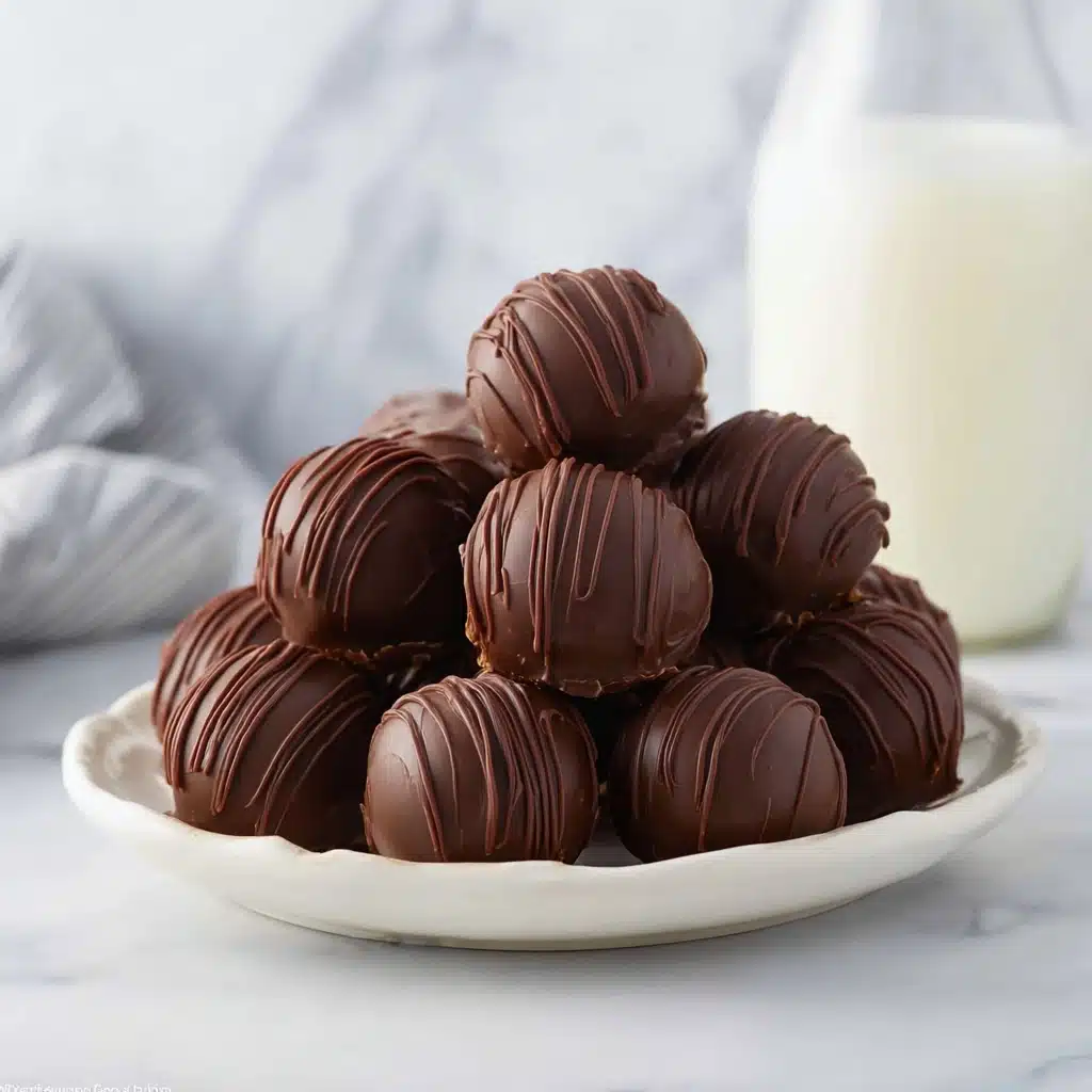 Peanut Butter Balls with Rice Krispies Recipe - Recipe Image