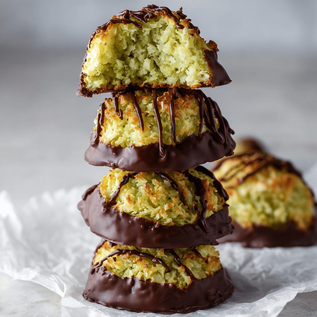 Pistachio Coconut Macaroons Recipe - Recipe Image