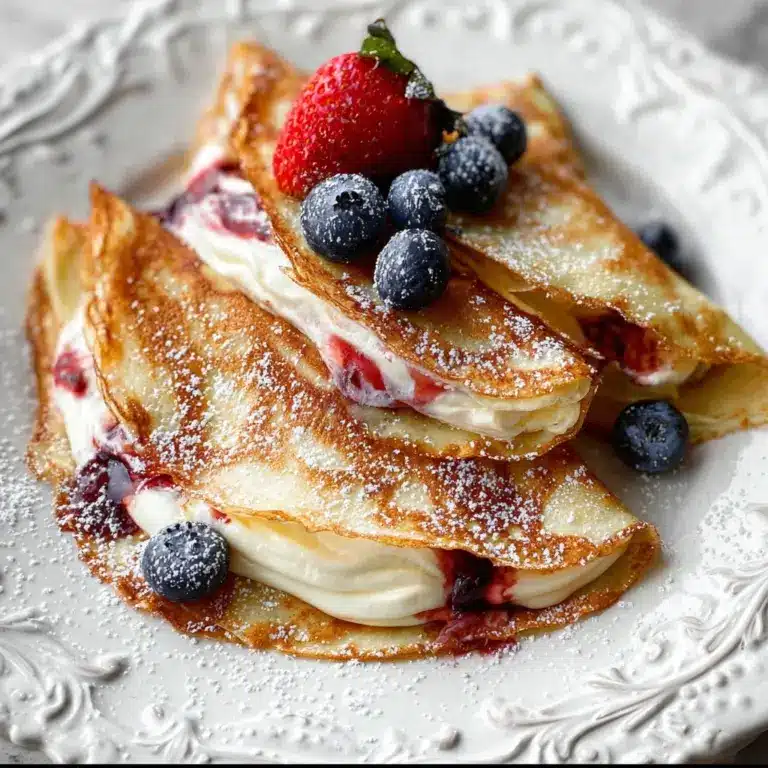 Homemade Crepes Recipe