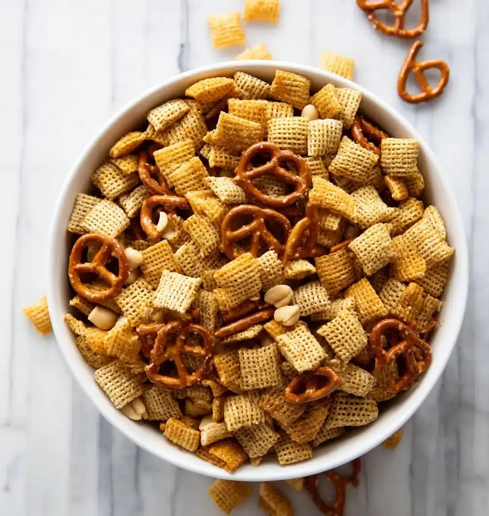 Sweet and Salty Chex Mix Recipe