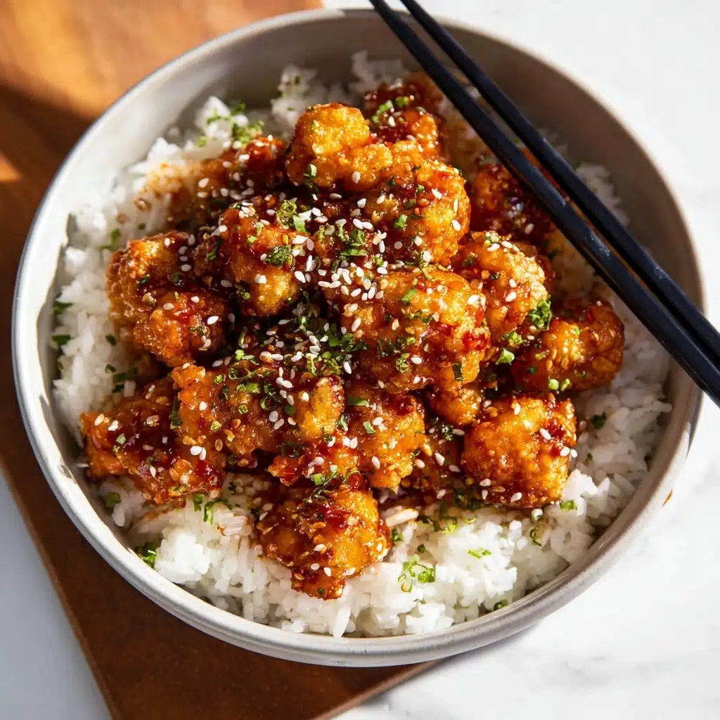 Crispy Baked Orange Cauliflower Recipe - Recipe Image