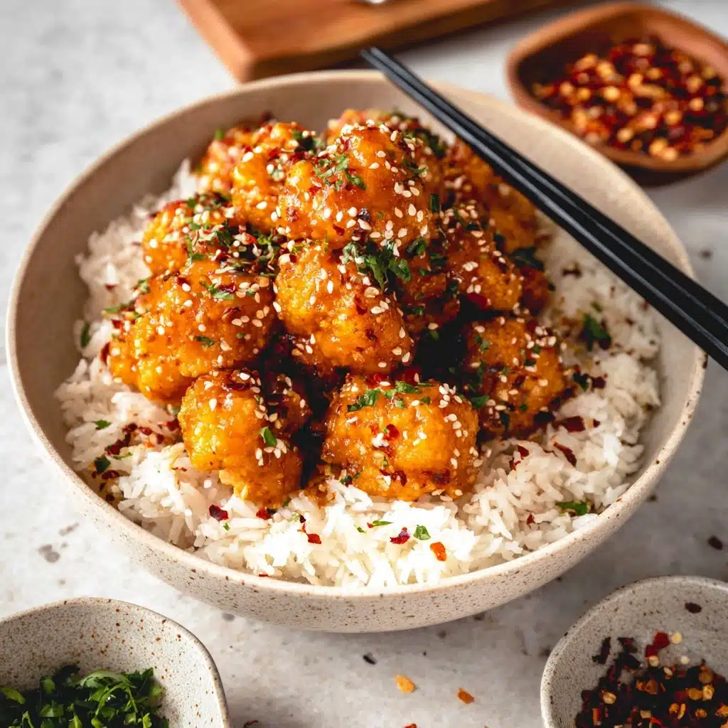 Crispy Baked Orange Cauliflower Recipe - Recipe Image
