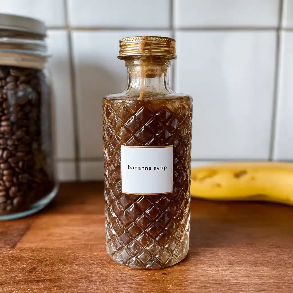 Banana Syrup for Coffee Recipe - Recipe Image
