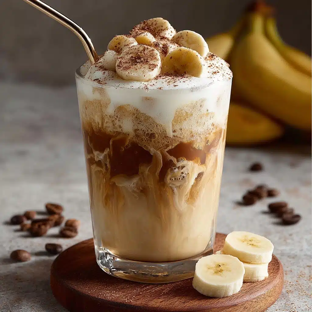 Caramelized Banana Iced Latte Recipe - Recipe Image