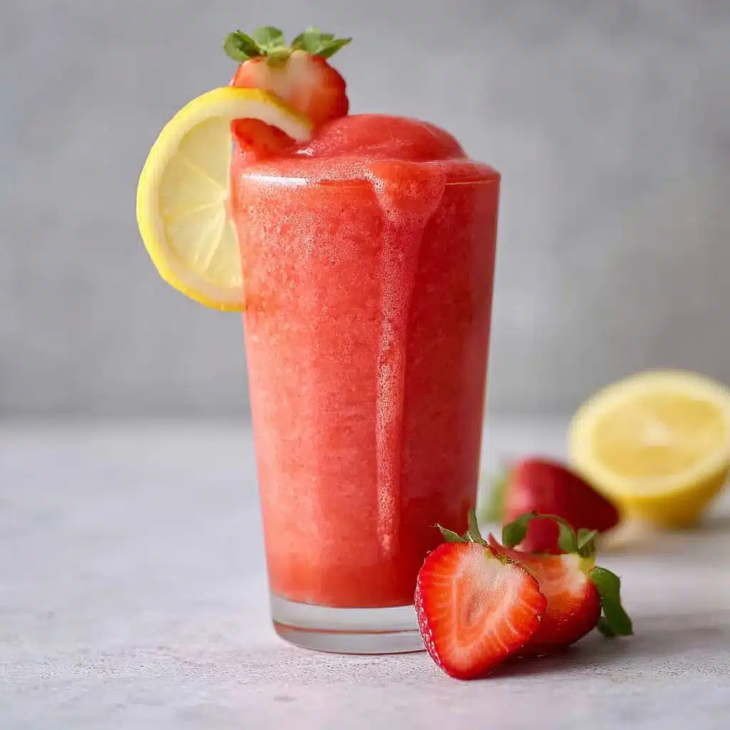 Frozen strawberry lemonade Recipe