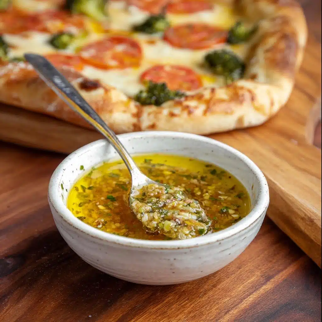 Olive Oil Pizza Sauce for White Pizza Recipe