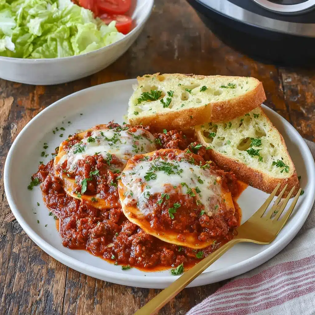 Slow Cooker Ravioli Recipe - Recipe Image