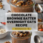 Brownie Batter Chocolate Overnight Oats Recipe