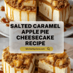 Salted Caramel Apple Pie Cheesecake Recipe