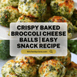 Baked Broccoli Cheese Balls Recipe