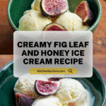 Fig Leaf and Honey Ice Cream Recipe