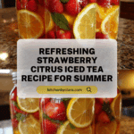 Strawberry citrus iced tea Recipe