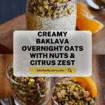 Baklava Overnight Oats Recipe