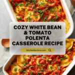 White Bean & Tomato Polenta Casserole Recipe