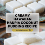 Haupia (Hawaiian Coconut Pudding) Recipe