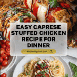 Caprese Stuffed Chicken Recipe