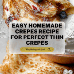 Homemade Crepes Recipe