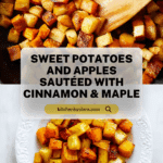Sweet Potatoes and Apples with Cinnamon and Maple Recipe