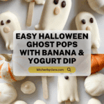 Healthy Halloween Yogurt Banana Ghost Pops Recipe