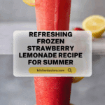 Frozen strawberry lemonade Recipe