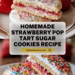 Strawberry Pop Tart Sugar Cookies Recipe